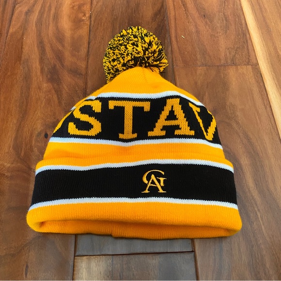 Gustavus College NWOT Pom Beanie - Picture 1 of 5